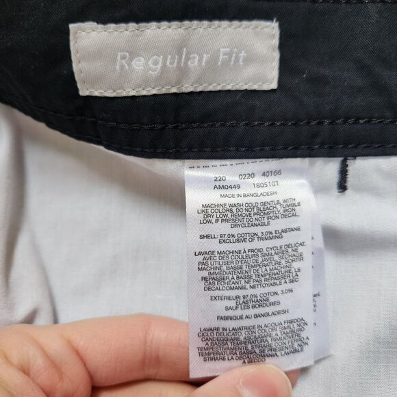 Columbia Regular Fit Black Cotton Blend Hiking Pants Men's 36x30 - Picture 7 of 7